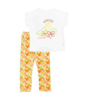 Pijama Pijama Kids Niña Blanco 2 a 6 años