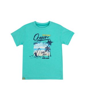 Polera Oasis Junior Niño Menta 8 a 12 años