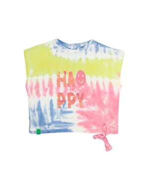 Polera Urbana Tie Dye Go Junior Niña Rosado 8 a 12 años