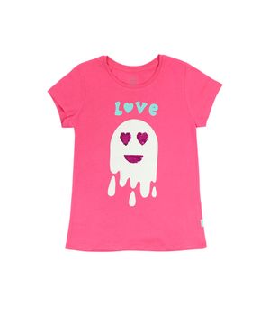 Polera Lentejuelas Day To Day Junior Niña Rosado Oscuro 8 a 12 años