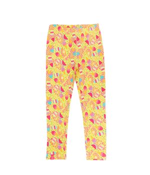 Leggins Estampado Day To Day Kids Niña Amarillo 2 a 6 años