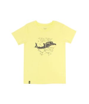 Polera Urbana Estampada Day To Day Kids Niño Amarillo 2 a 6 años