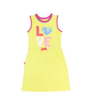 Vestido Urbano Estampado Day To Day Junior Niña Amarillo 8 a 12 años