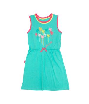 Vestido Urbano Estampado Day To Day Junior Niña Menta 8 a 12 años