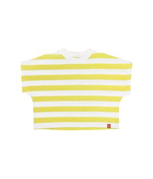 Polera Listada Go Kids Niña Amarillo 2 a 6 años