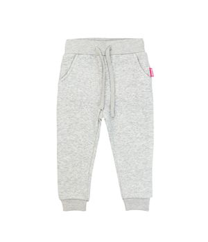 Pantalón buzo Sport Day To Day Bebé Niña Gris Melange 3 a 24 Meses