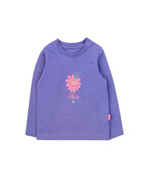 Polera Estampado Velvet Day To Day Bebé Niña Lavanda 3 a 24 Meses
