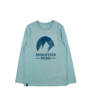 Polera Relieve Day To Day Kids Niño Esmeralda Claro 2 a 6 Años