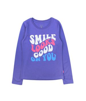 Polera Velvet Day To Day Junior Niña Lavanda 8 a 12 Años