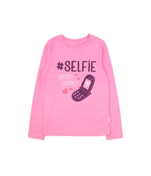 Polera Velvet Day To Day Kids Niña Rosado 2 a 6 Años
