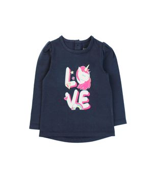 Polera Cosmic Bebé Niña Azul 3 a 24 Meses