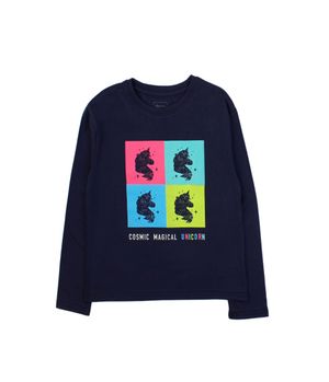 Polera Cosmic Kids Niña Azul 2 a 6 Años