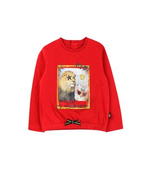 Polera Pretina Liberty Bebé Niña Rojo 3 a 24 Meses
