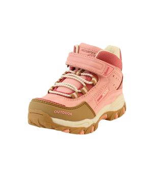 Zapatilla Outdoor Elástico Ficcus Tex Kids Niña Rosado (22 - 28)