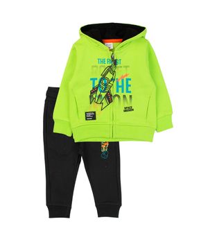 Buzo Cosmic Bebé Niño Verde Limon 3 a 24 Meses