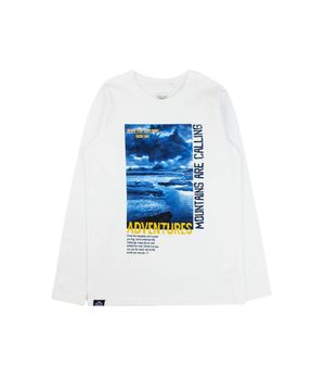 Polera Arctic Junior Niño Blanco 8 a 12 Años