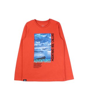 Polera Arctic Junior Niño Ladrillo 8 a 12 Años