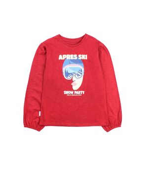 Polera Manga Globo Arctic Junior Niña Burdeo 8 a 12 Años
