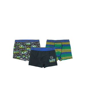 Boxer Pack Triple Urbanos Ri Kids Niño Combo 1 (3 Colores) 2 a 10 Años