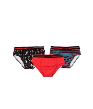 Slip Pack Triple Briefs Ri Kids Niño Combo 1 (3 Colores) 2 a 10 Años