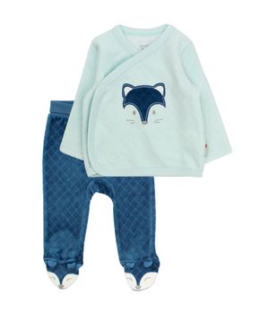Conjunto Woodland New Born Niño Azul 0 a 6 Meses