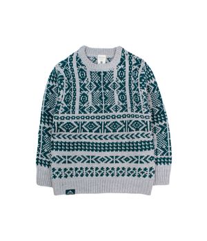 Sweater Arctic Kids Niño Gris Melange 2 a 6 Años