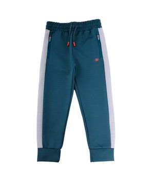 Pantalón buzo Ficcus Tex Junior Niño Emeralda 4 a 16 años