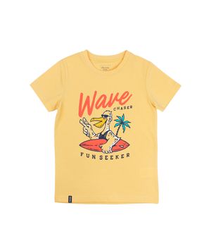Polera Kids Niño Naranjo Palido 2 a 6 Años