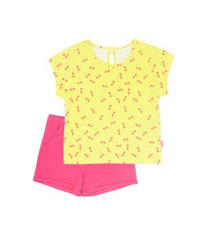 Conjunto Day To Day Amarillo Intenso Kids Niña Amarillo Intenso 2 a 6 Años