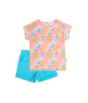 Conjunto Day To Day Coral Bebé Niña Coral 3 a 24 Meses