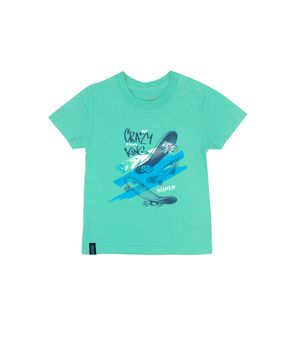 Polera Day To Day Verde Bebé Niño Verde 3 a 24 Meses