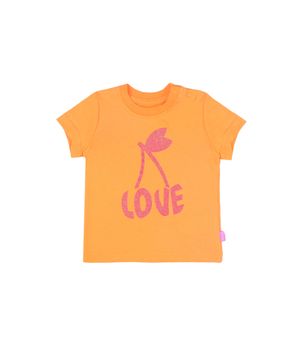 Polera Glitter Day To Day Naranjo Claro Bebé Niña Naranjo Claro 3 a 24 Meses