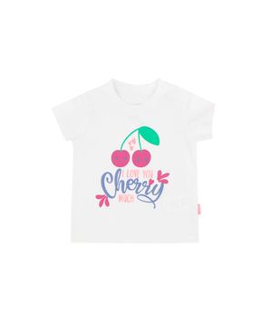 Polera Puffing Day To Day Blanco Bebé Niña Blanco 3 a 24 Meses