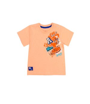 Polera  Energy Naranjo Claro Bebé Niño Naranjo Claro 3 a 24 Meses