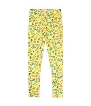 Leggins Estampado Day To Day Amarillo Junior Niña Amarillo 8 a 12 Años