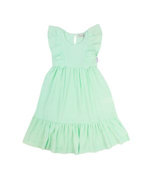 Vestido Free Kids Niña Menta 2 a 6 Años