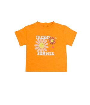 Polera Energy Kids Niña Naranjo 2 a 6 Años