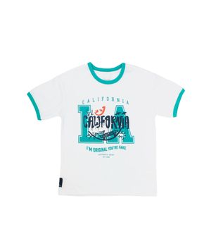 Polera Energy Kids Niño Blanco 2 a 6 Años
