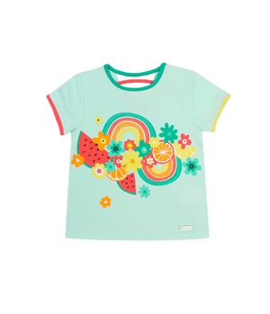 Polera Vivo Energy Kids Niña Verde Claro 2 a 6 Años