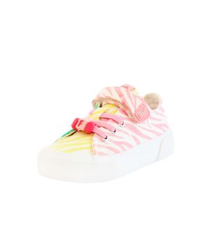 Zapatilla Urbana Elástico Velcro Kids Rosado Kids Niña Rosado 2 a 6 Años