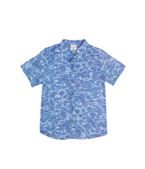 Camisa  Malibu Celeste Kids Niño Celeste 2 a 6 Años