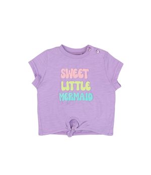 Polera Nudos Malibu Lila Bebé Niña Lila 3 a 24 Meses