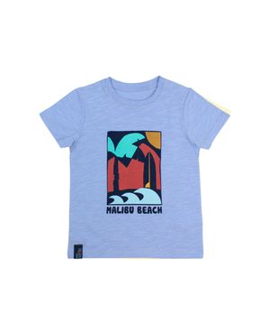 Polera Slub Malibu Lavanda Kids Niño Lavanda 2 a 6 Años