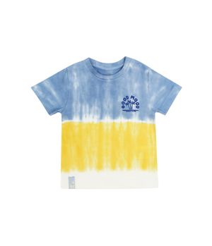 Polera Tie Dye Malibu Lavanda Bebé Niño Lavanda 3 a 24 Meses