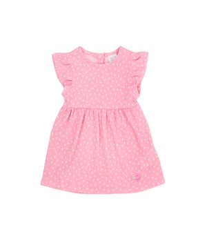 Vestido  Malibu Rosado Bebé Niña Rosado 3 a 24 Meses