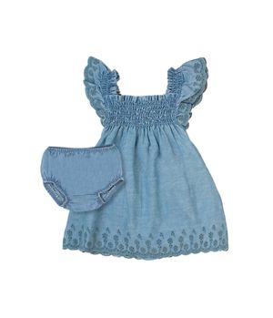 Body Vestido  Ice Cream Azul New Born Niña Azul Ice Cream 0 a 6 Meses