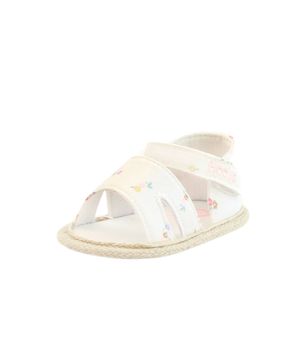 Sandalia Newborn Blanco New Born Niña Blanco Newborn 0 a 6 Meses