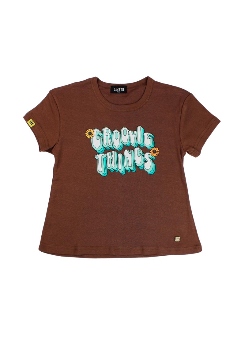 Polera Nordic Teens Niña Marrón 12 a 16 años