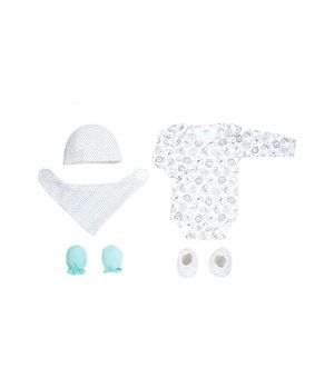 Ajuar Complet set New Born Unisex Amarillo 0 a 3 Meses