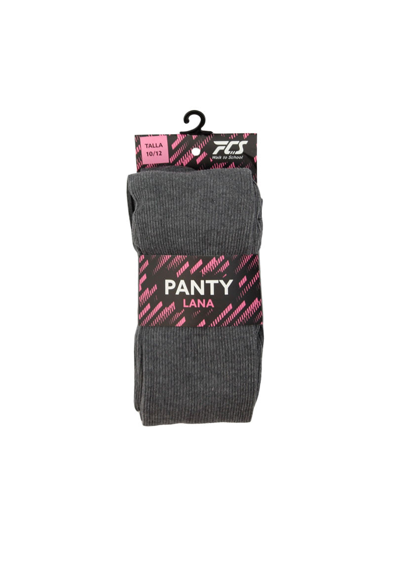 Panty de Niña Gris Melange